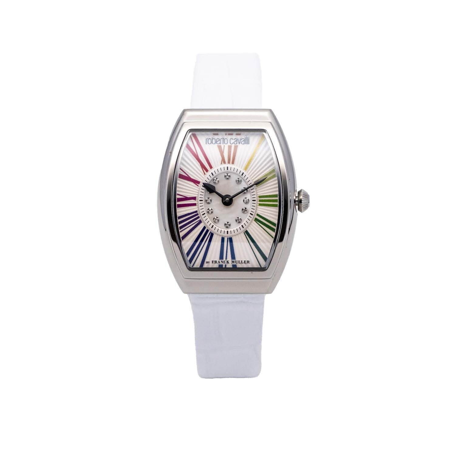 ロベルト カヴァリ×フランク ミュラー日本限定腕時計、ダイヤモンド