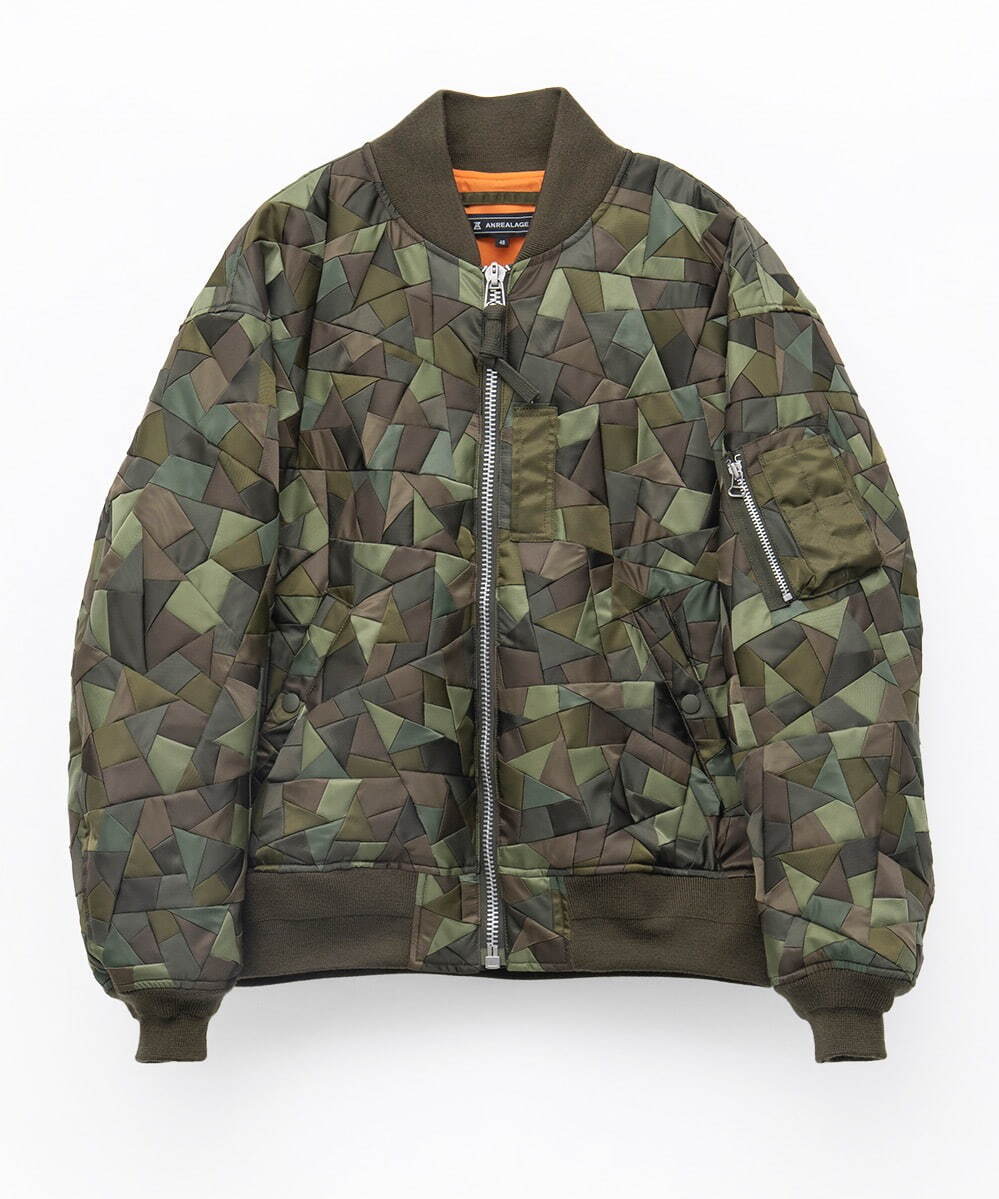 アンリアレイジ ボア パッチワークコート