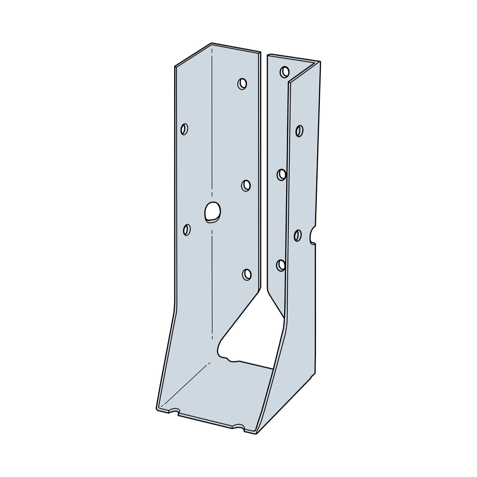 Simpson Strong-Tie LUC26Z 2x6 Concealed Face Mount Hanger - Zmax