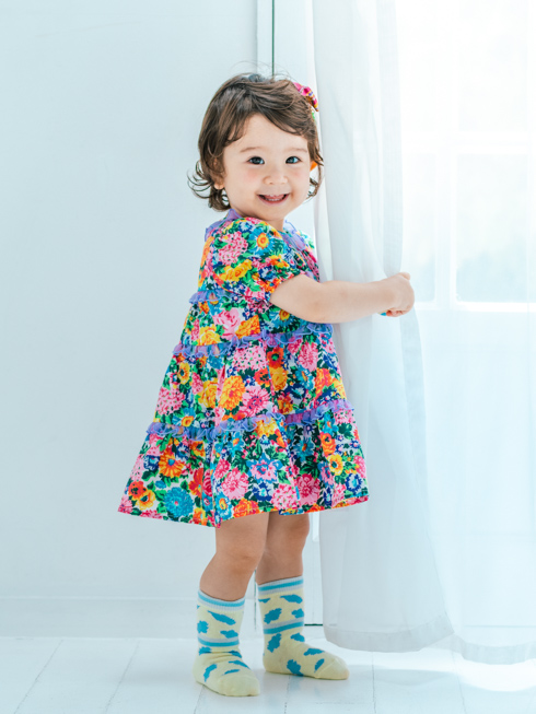 BEATRISSA | ワンピース - レインボーフラワー 【公式】fafa(フェフェ