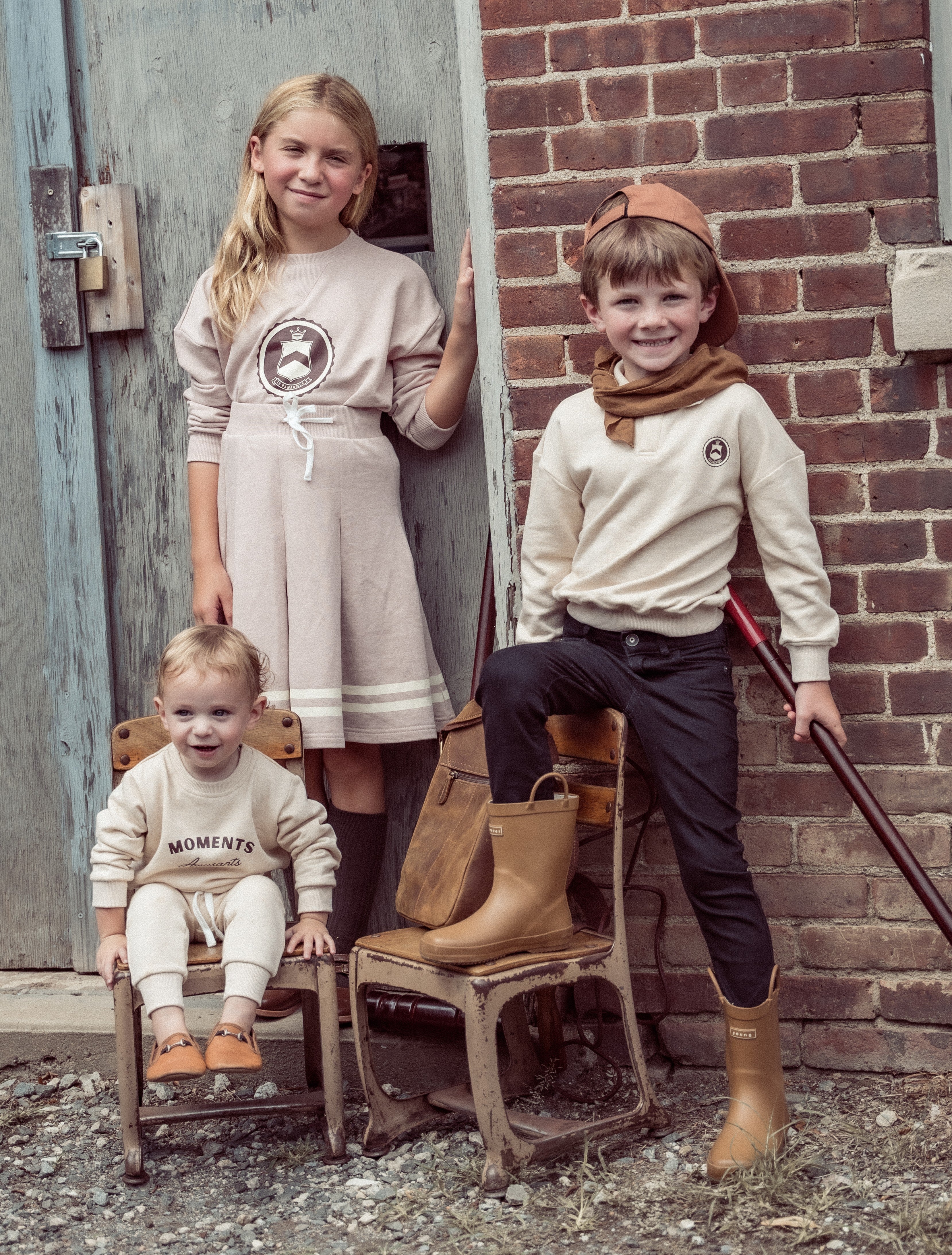 Coco Blanc Marled pleated skirt – Flying Colors