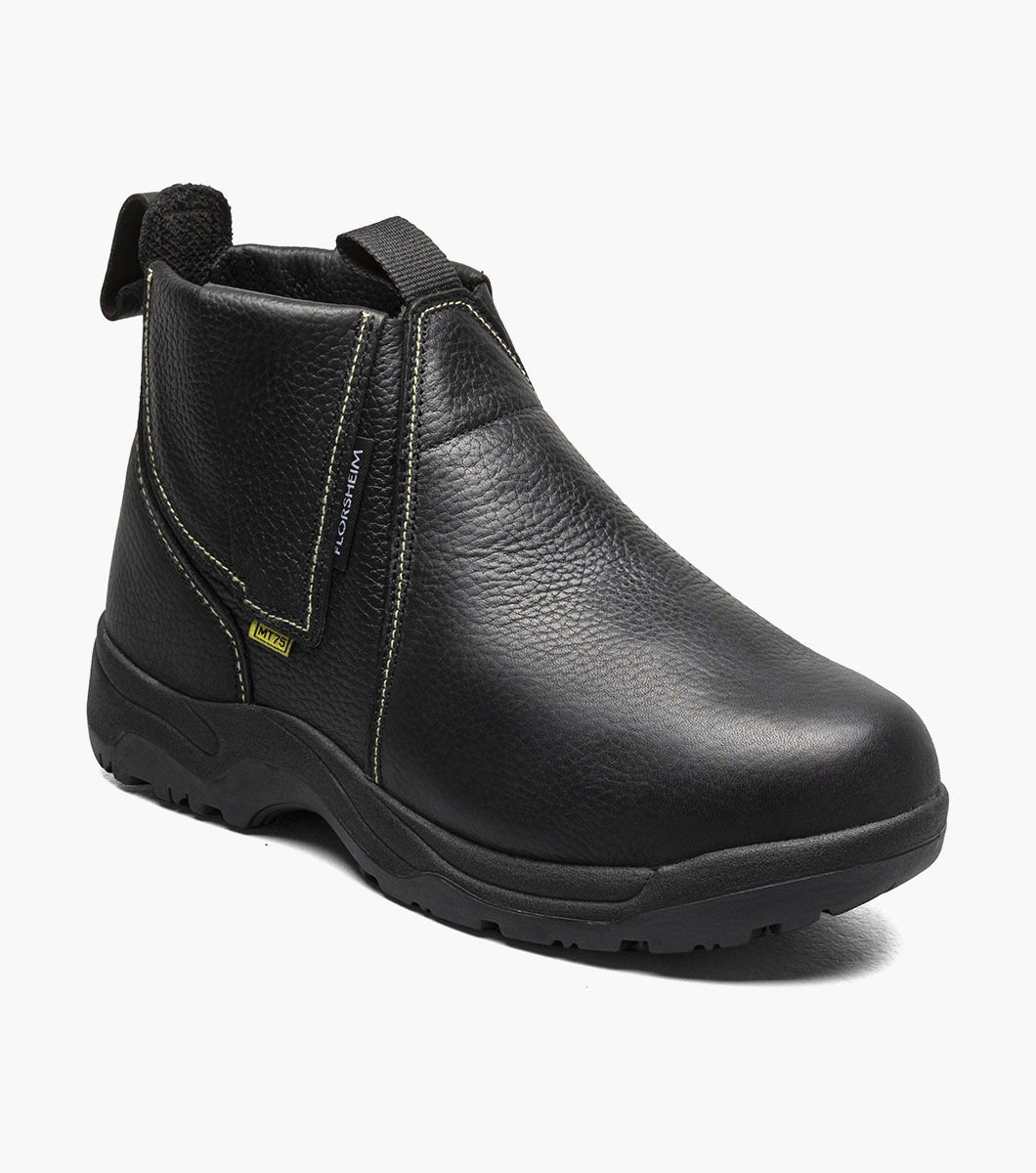 Hercules Work Plain Toe Boot Safety & Work Shoes | Florsheim.com