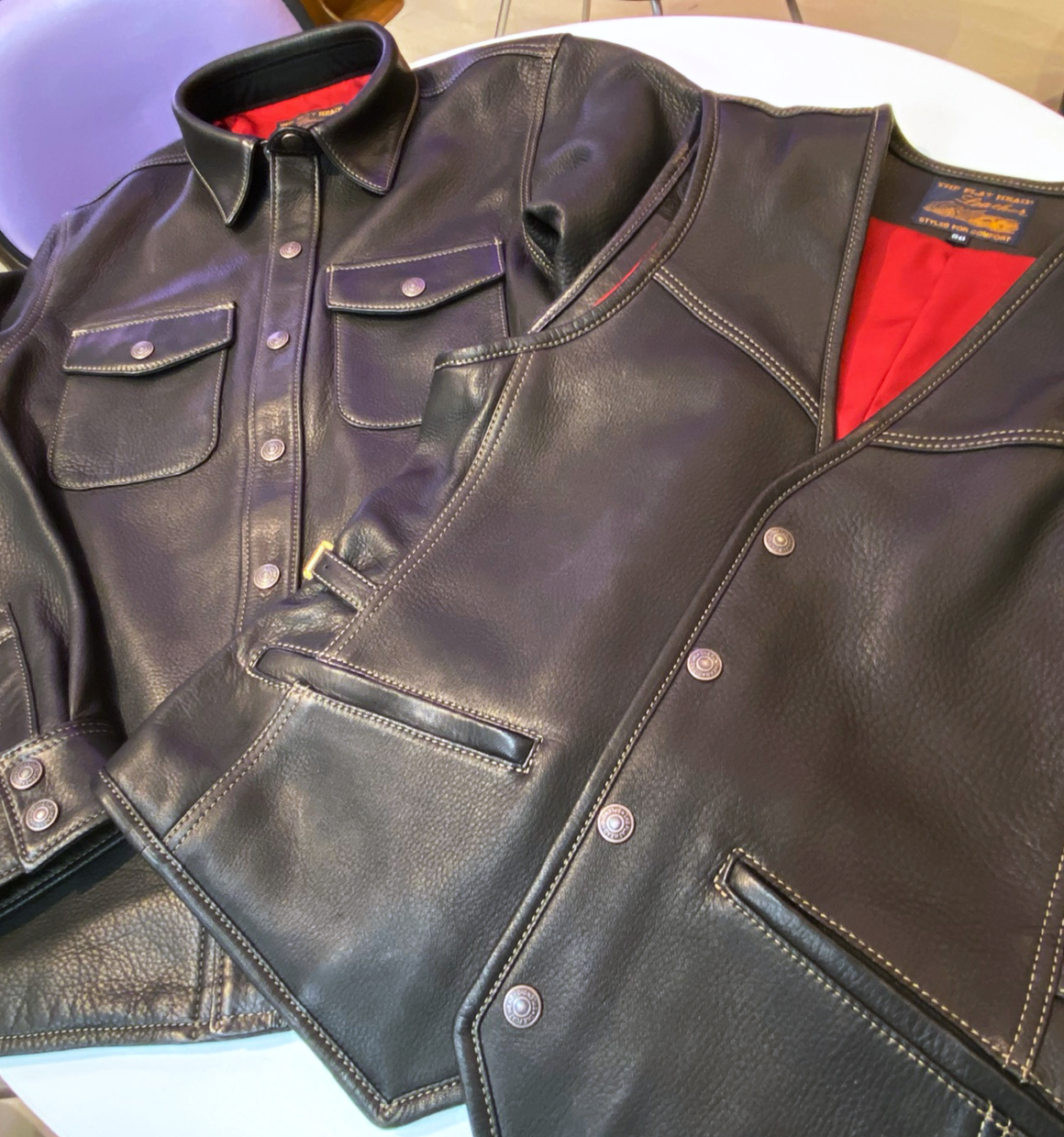 DEER SKIN JACKET & VEST | THE FLAT HEAD