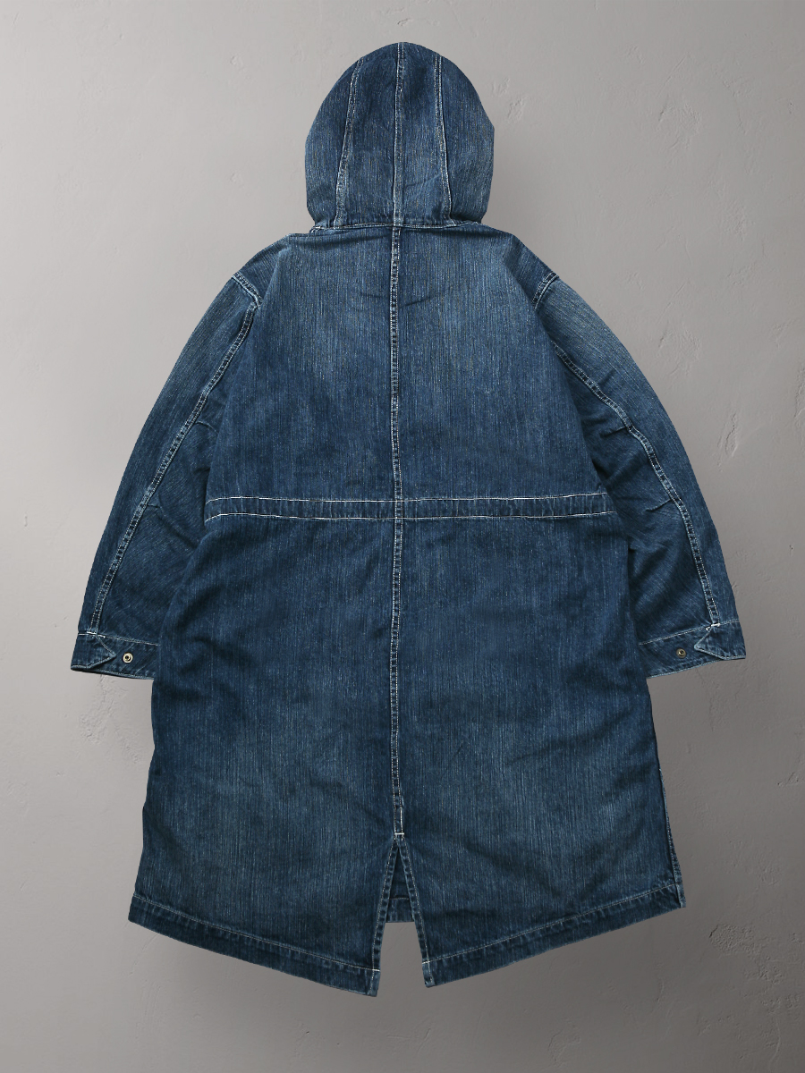 デニムモッズコート FN-OC-D001 | THE FLAT HEAD