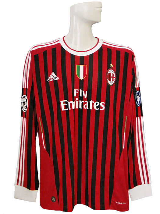限定再入荷***(アディダス) adidas/11/12ACミラン/CL/ホーム/長袖