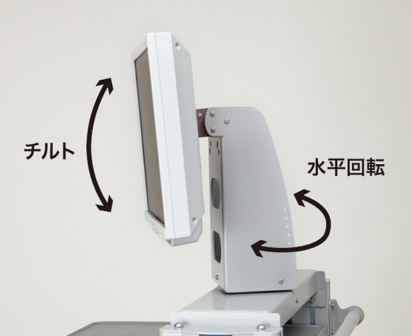 医療用カート・医療用ワゴン MEDION-Ⅱ（内視鏡カート） スタンダード