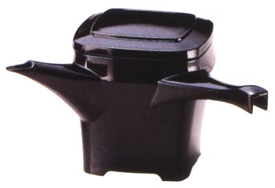 そば湯入れ 角湯筒 黒 700ccの通販-フクジネット/業務用漆器/そば