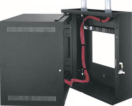 Middle Atlantic EWR-10-17SD 10SP Wall Mount Rack with Solid Door