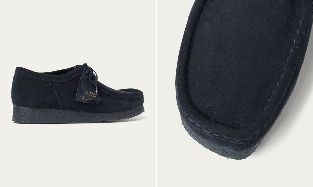 12月上旬発売！BEAUTY&YOUTH × Clarks 別注 WALLABEE “NAVY