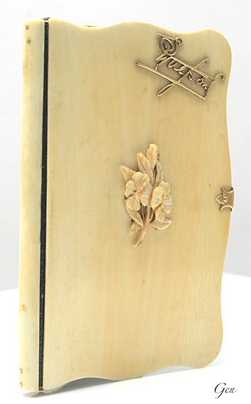 舞踏会の手帳 アイボリー フランス アンティーク