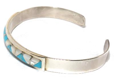 インディアンジュエリー ズニ族バングル ブレスレット