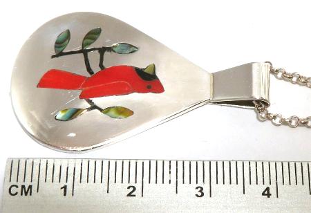 インディアンジュエリー / インレイ・ペンダント