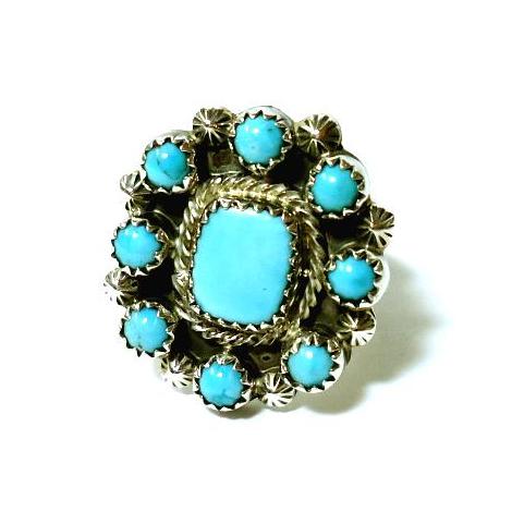 ズニ族リング インディアンジュエリー