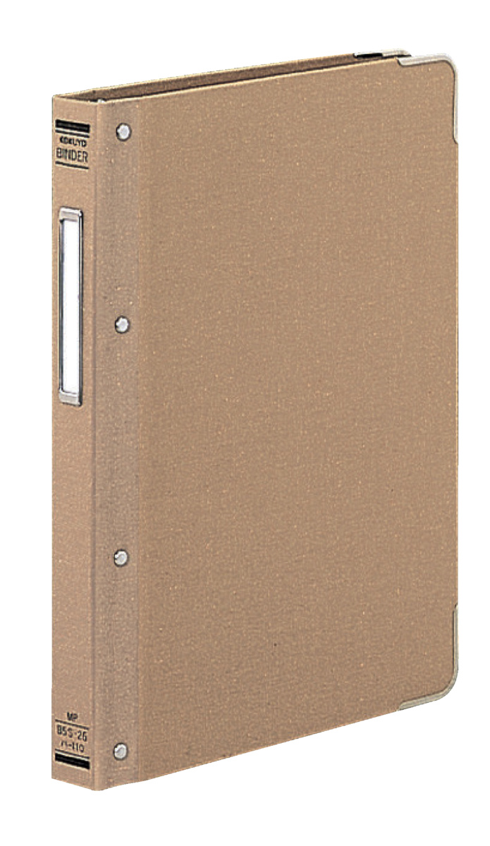 バインダーMP A4縦30穴布貼り・角金付き100枚｜文具｜コクヨ