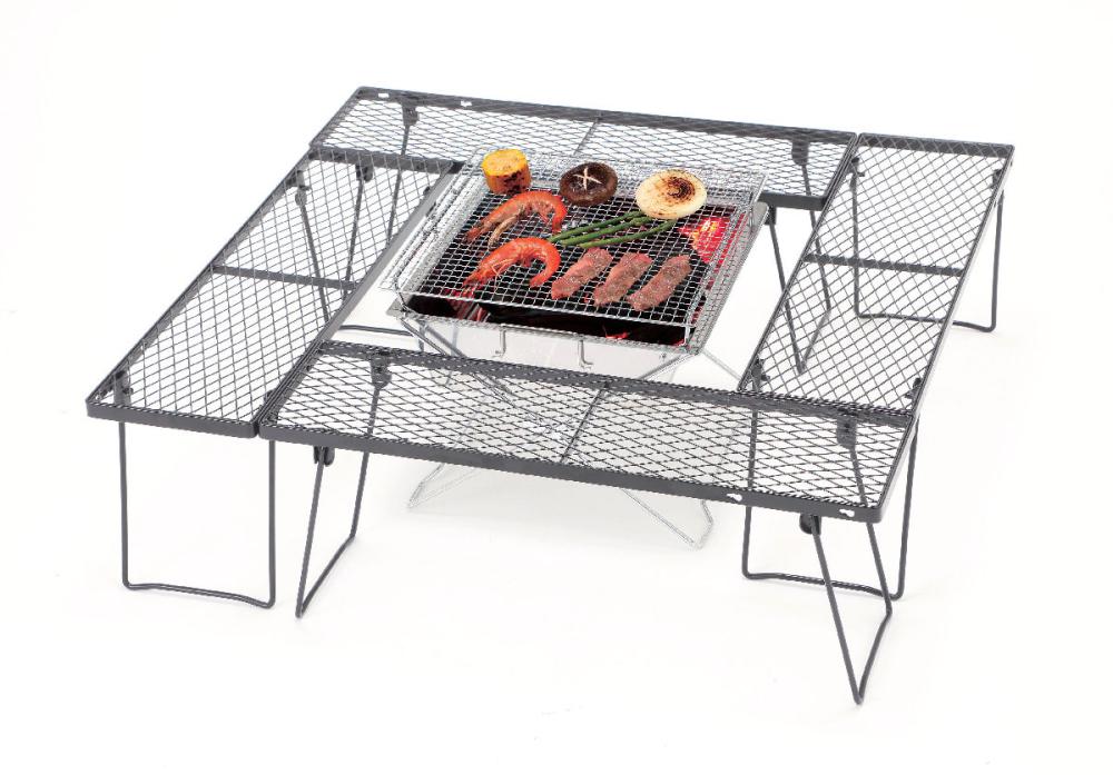 ナチュラルシーズン 焚き火台用 サイドテーブル 4台セット の通販