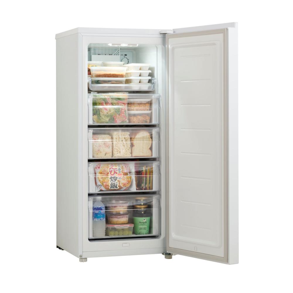 ハイアール フリーザー 前開き冷凍庫 135L ホワイト JF