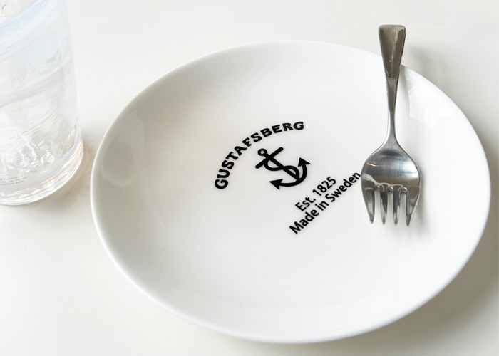 グスタフスベリ LOGOプレートΦ18㎝ GUSTAFSBERG（グスタフスベリ