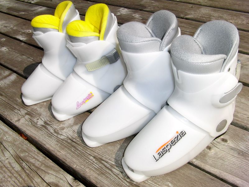 スキー3点セット キッズ スキー板120cm ブーツ21cm ストック100cm