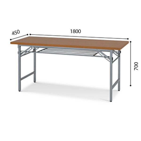 NTH-1845 269121【送料無料】 | カグクロ 折りたたみテーブル通販