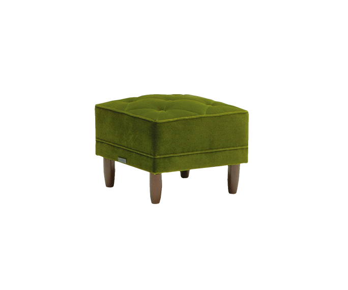 カリモク60】オットマン X36206 モケットグリーン