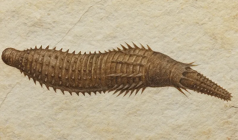 初登場！全身をトゲで武装した捕食性ワーム、カンブリア・モンスターの