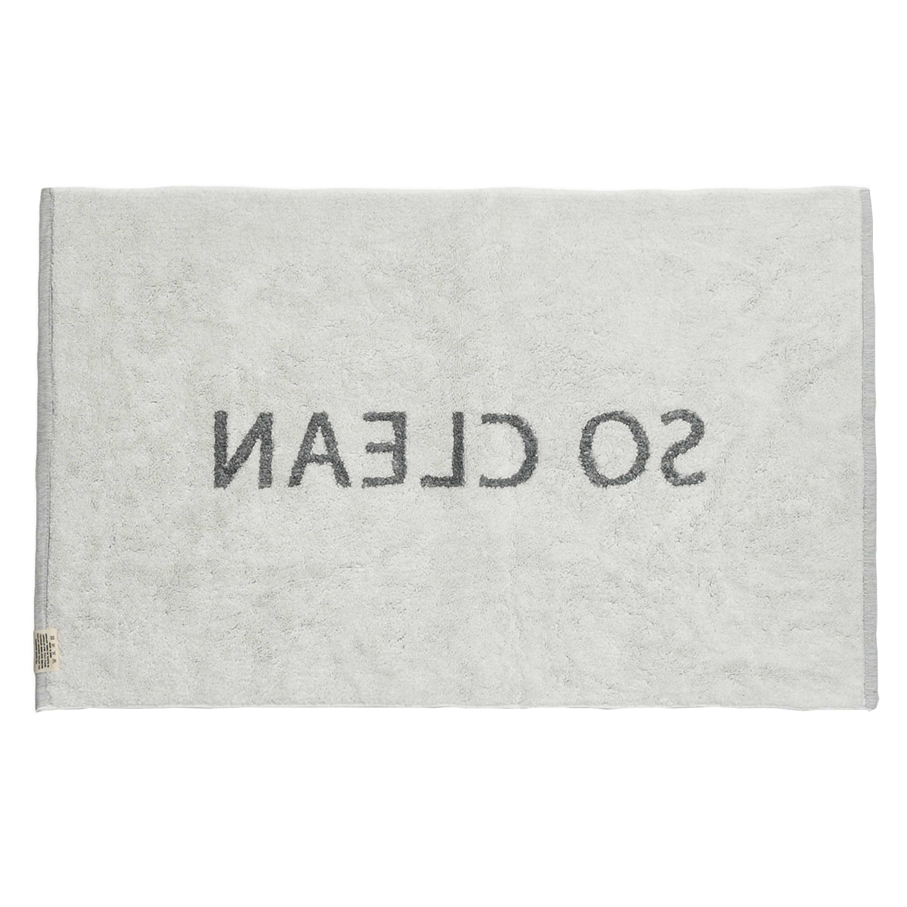 BATH MAT / SO CLEAN(50×80cm black pearl/blanca): TOWEL | kashwere