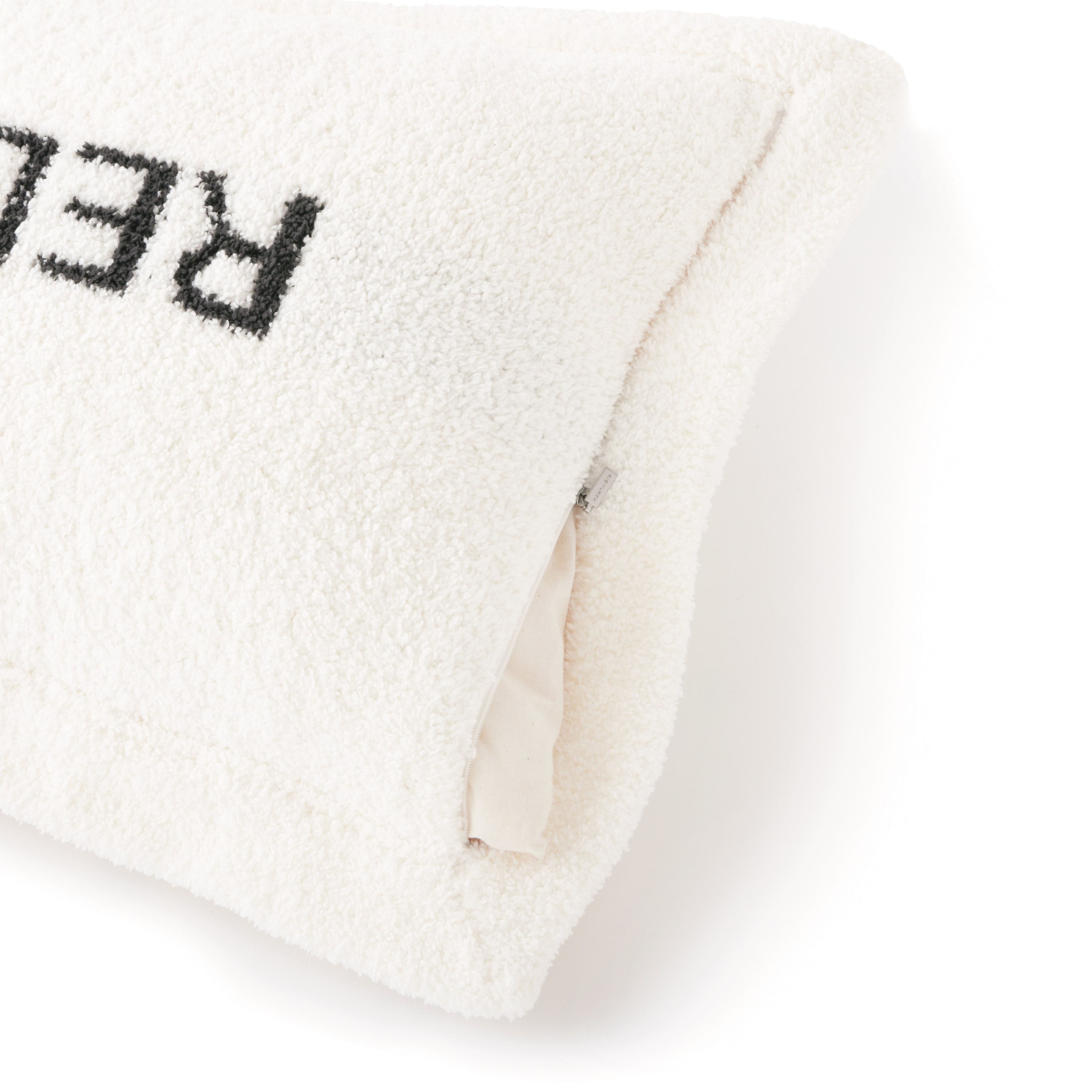 PILLOW CASE / DREAM(M カバーのみ creme/silver blue): HOME