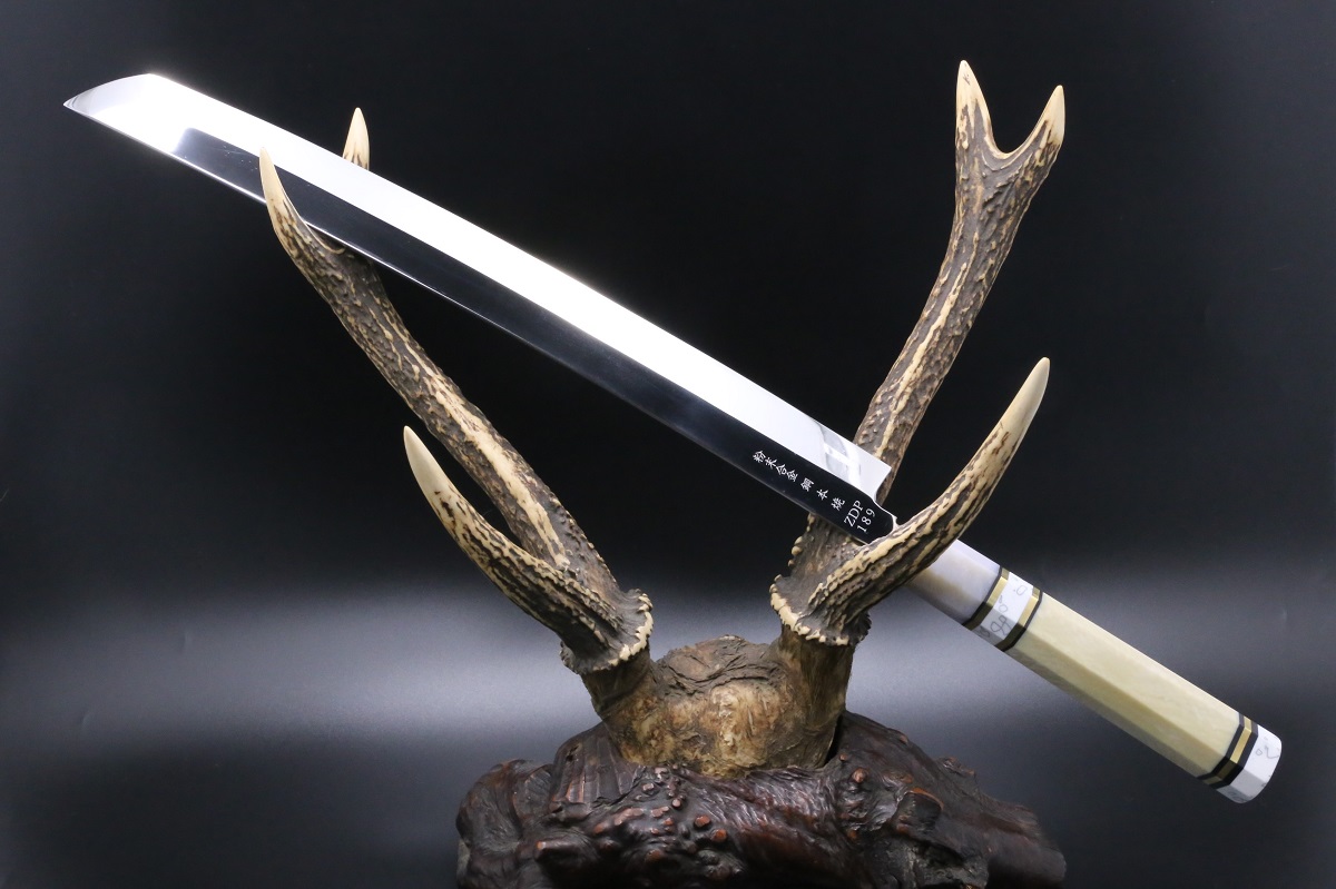 期間限定 7398 切付柳刃包丁 尺 ウルトラ鏡面仕上げ スネークウッド