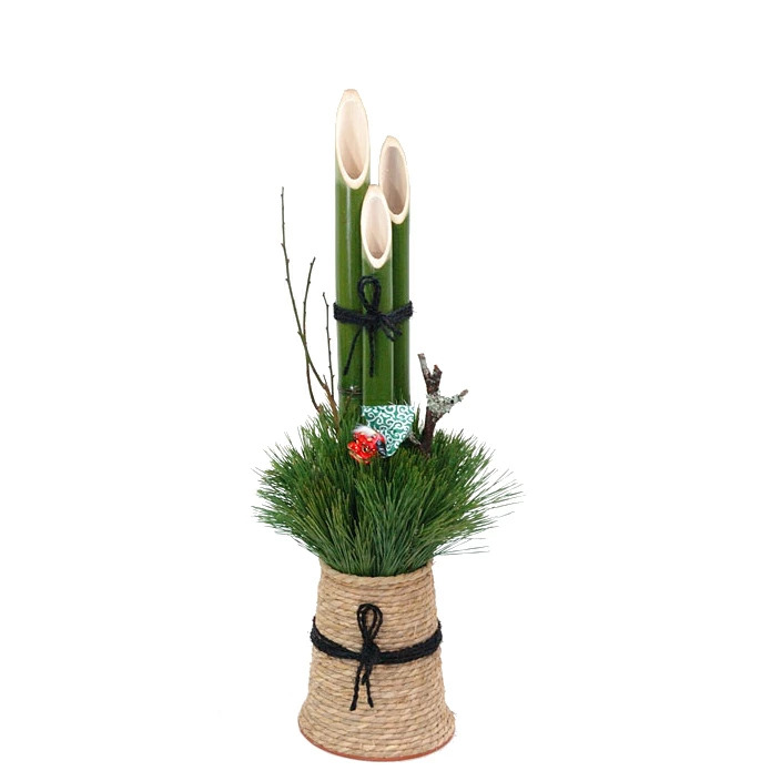 玄関用ミニ門松「和（なごみ）」【屋外用】（高さ約75cm）の販売、通販