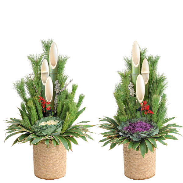 本格 門松・小（高さ約1.2m）の販売、通販のページ｜門松.jp