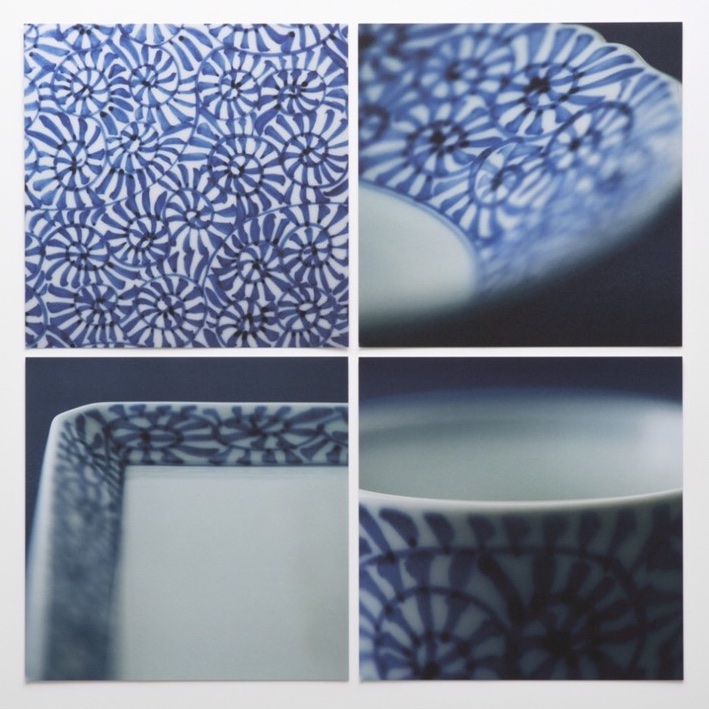 蛸唐草長角皿・有田焼渓山窯の皿です。