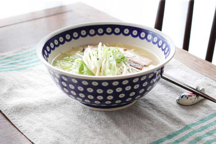 ラーメンどんぶり・ポーリッシュポタリー(ポーランド食器)