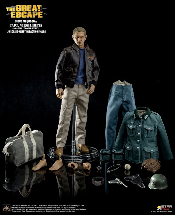 THE GREAT ESCAPE 大脱走 スティーブ・マックィーン アクション