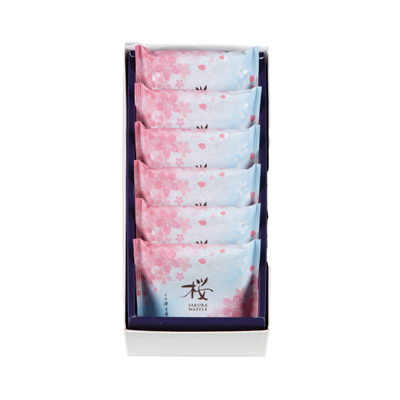 桜ヴァッフェル 6枚入: 宗家 源吉兆庵｜宗家 源吉兆庵 公式オンライン