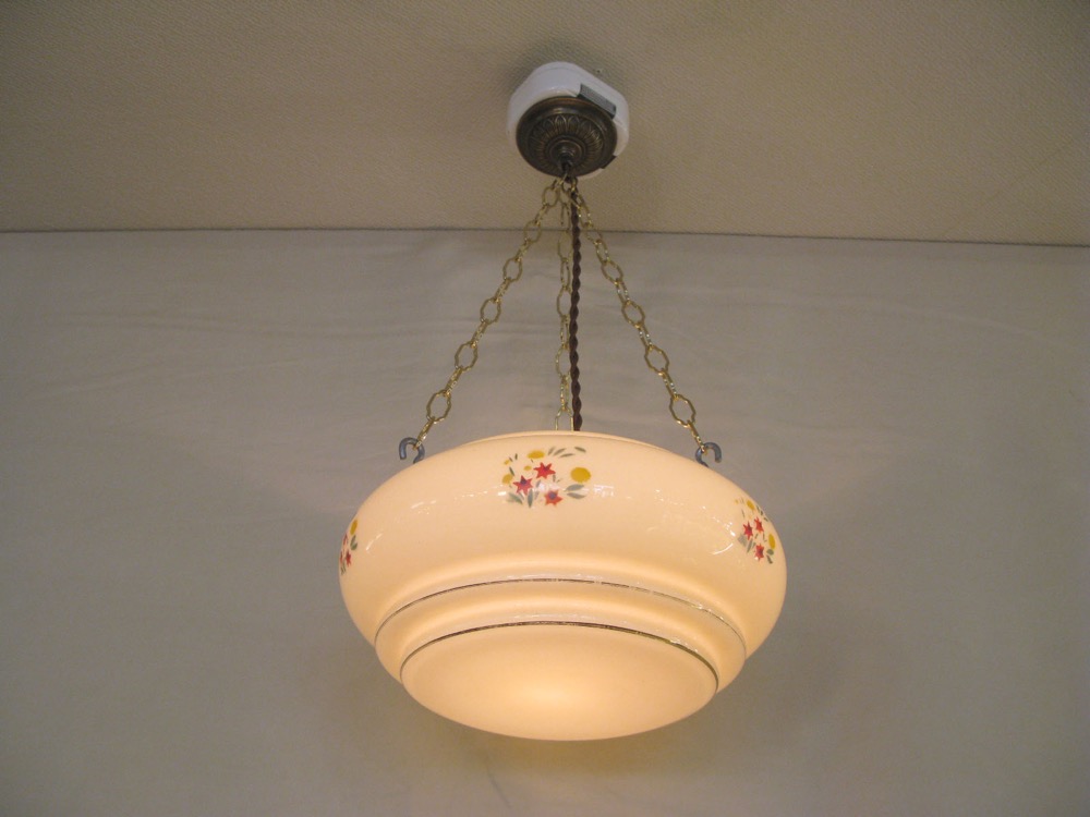 イギリス アンティーク ランプボウル ハンギングランプ | キヤ