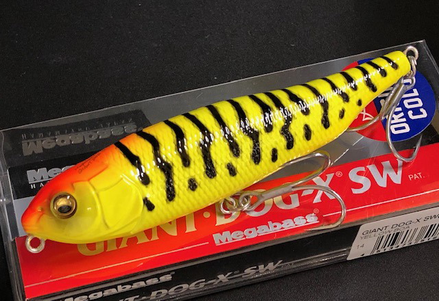 メガバス ジャイアントドッグエックスSW 98mm/16.5g 【シーバスルアー