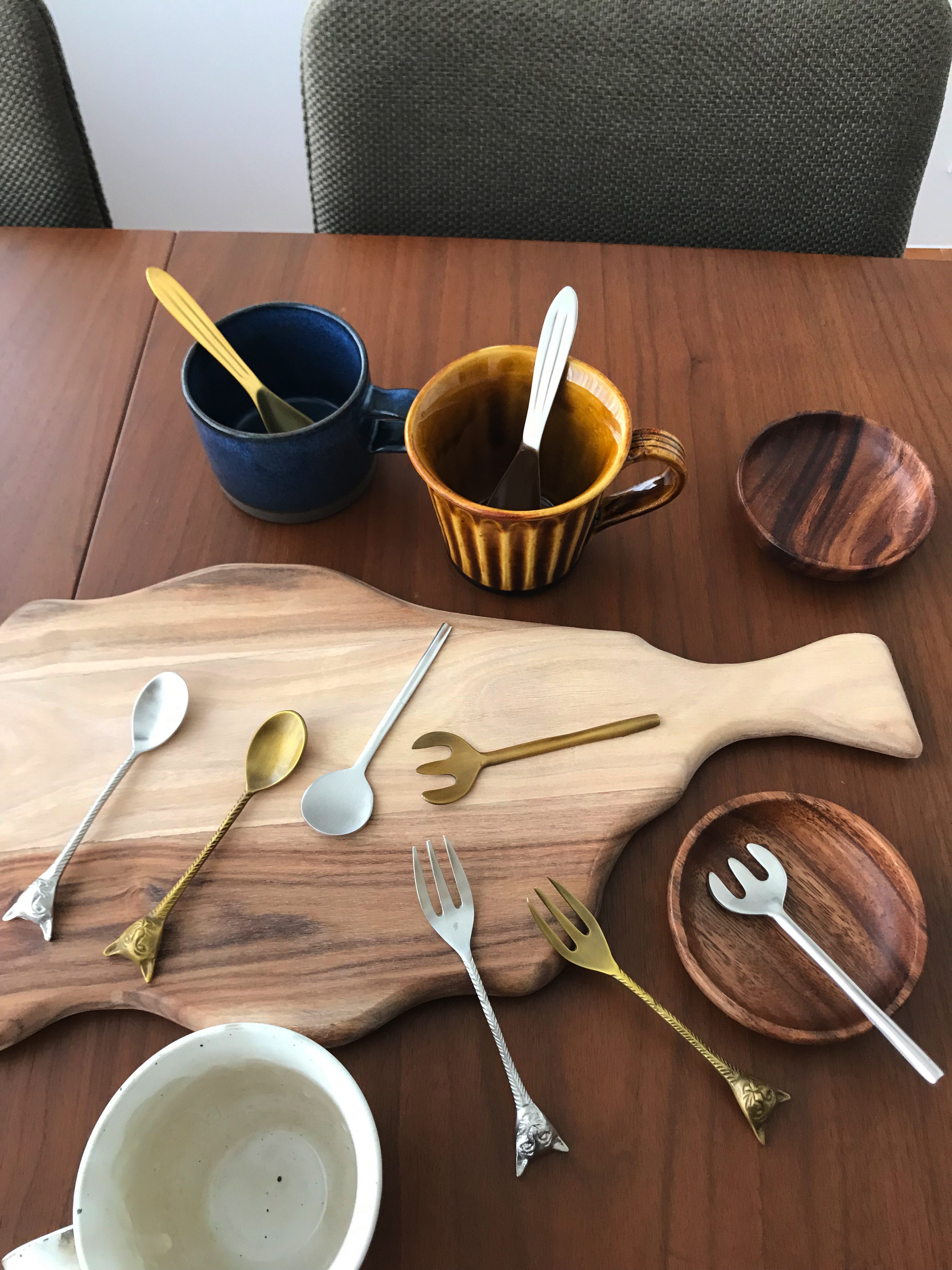 KEY STONE / ブラスカトラリー ビッケ L スプーン ゴールド