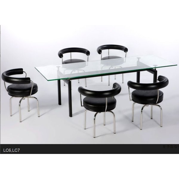 LC6 ガラス テーブル 2250mm ダイニングテーブル ル・コルビュジエ