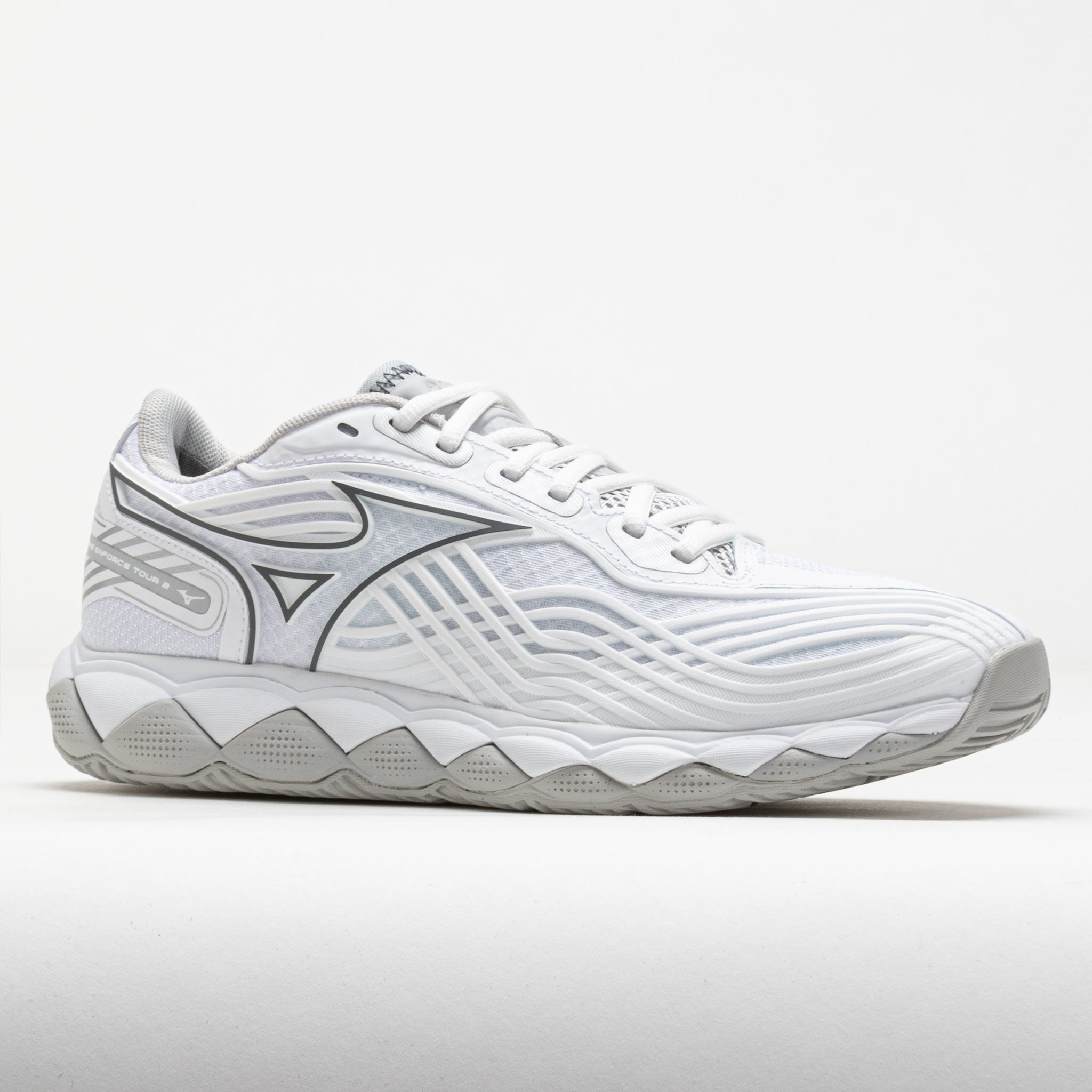 Mizuno Wave Enforce Tour 2 AC Women's White/Silver – Holabird Sports