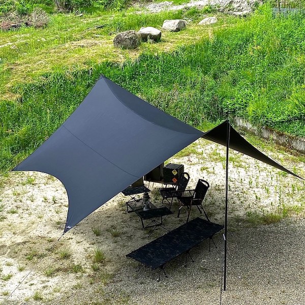 Mac One】 マックワン ヘキサタープ Lサイズ (アームドグリーン) Mac