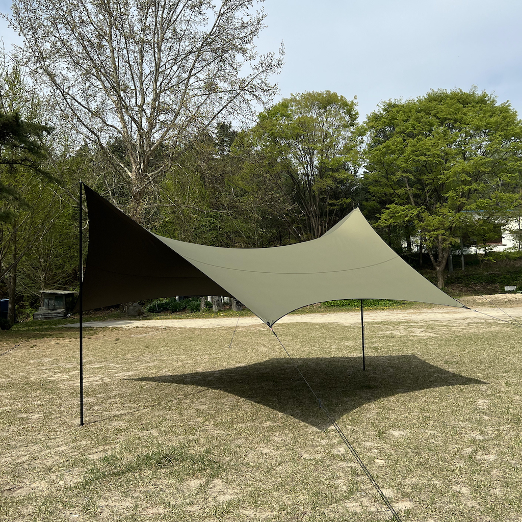 WANTKEY Mac Outdoor マックワンMac One タープ M マルチカム CAMP