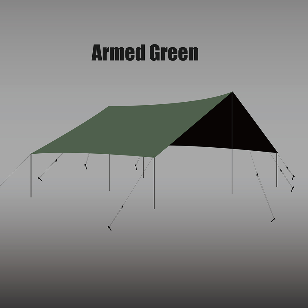 Mac Outdoor マックアウトドア Mac One レクタタープ L - Nicetime