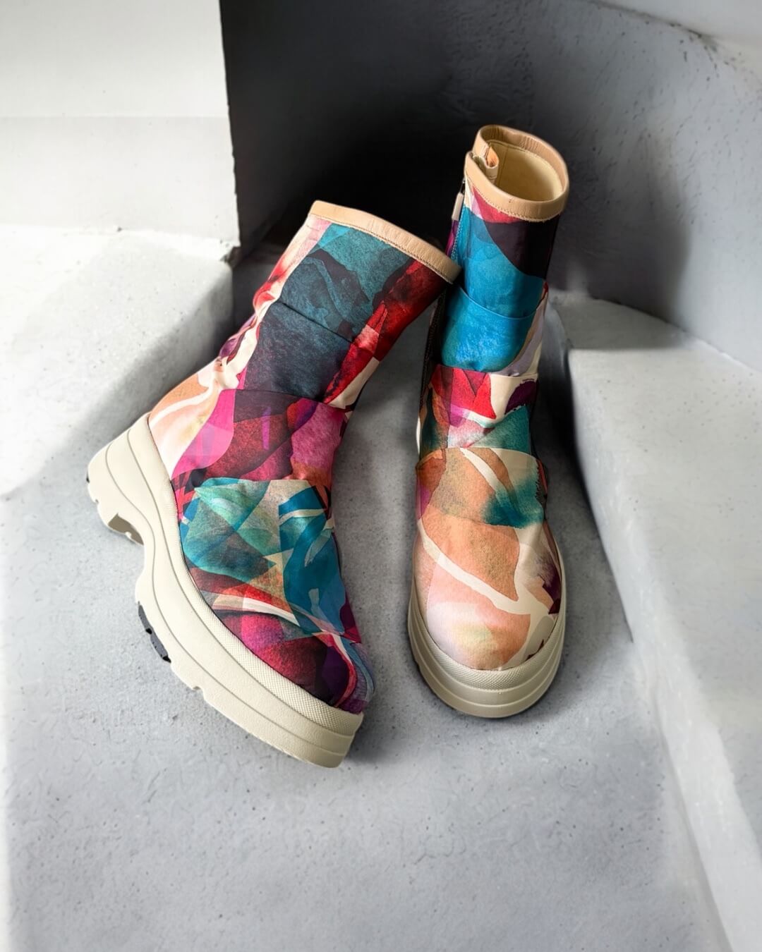 883570】プリント ショートレインブーツ｜HAYASHIGO ONLINE SHOP