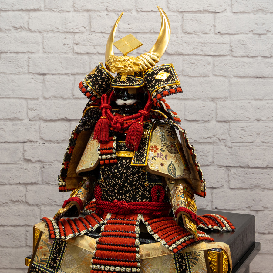 甲州印伝トンボ柄 大越保広作 武田信玄公鎧 | 人形専門店「ピノキオ翠