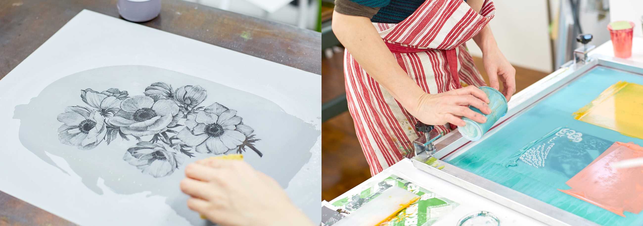 シルクスクリーン・リトグラフコース｜版画LABO・EBIS（東京 恵比寿駅