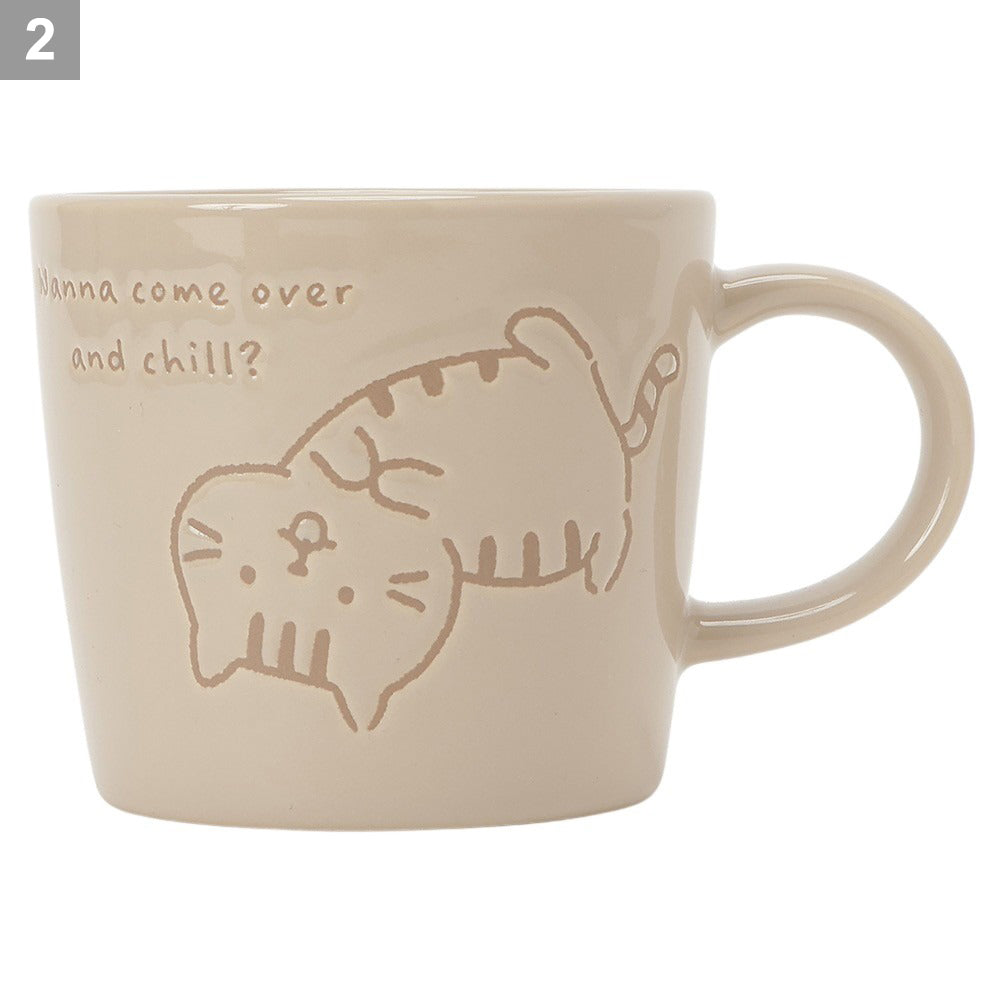 ふくふくにゃんこ ごろにゃんマグカップ – HAPiNS online shop