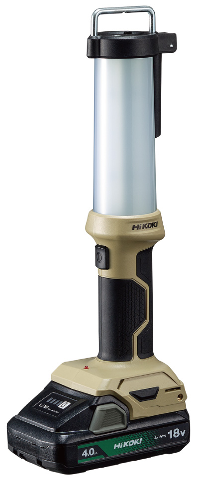 希少 ハイコーキ 別注色 コードレスランタン UB18DF サンドベージュ