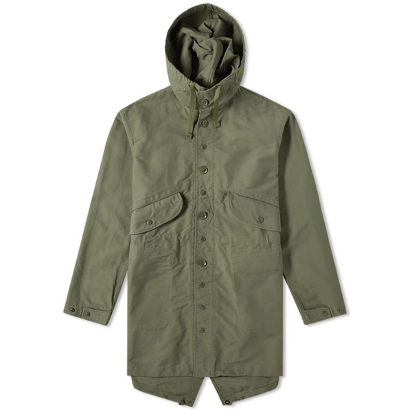Engineered Garments military-style Highland Parka - His Knibs