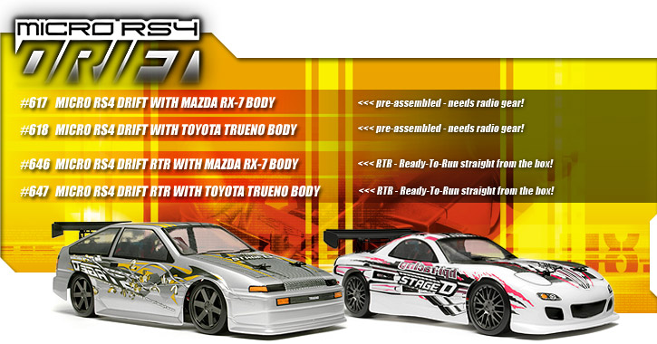 617 MICRO RS4 DRIFT WITH MAZDA RX-7 FD3S BODY
