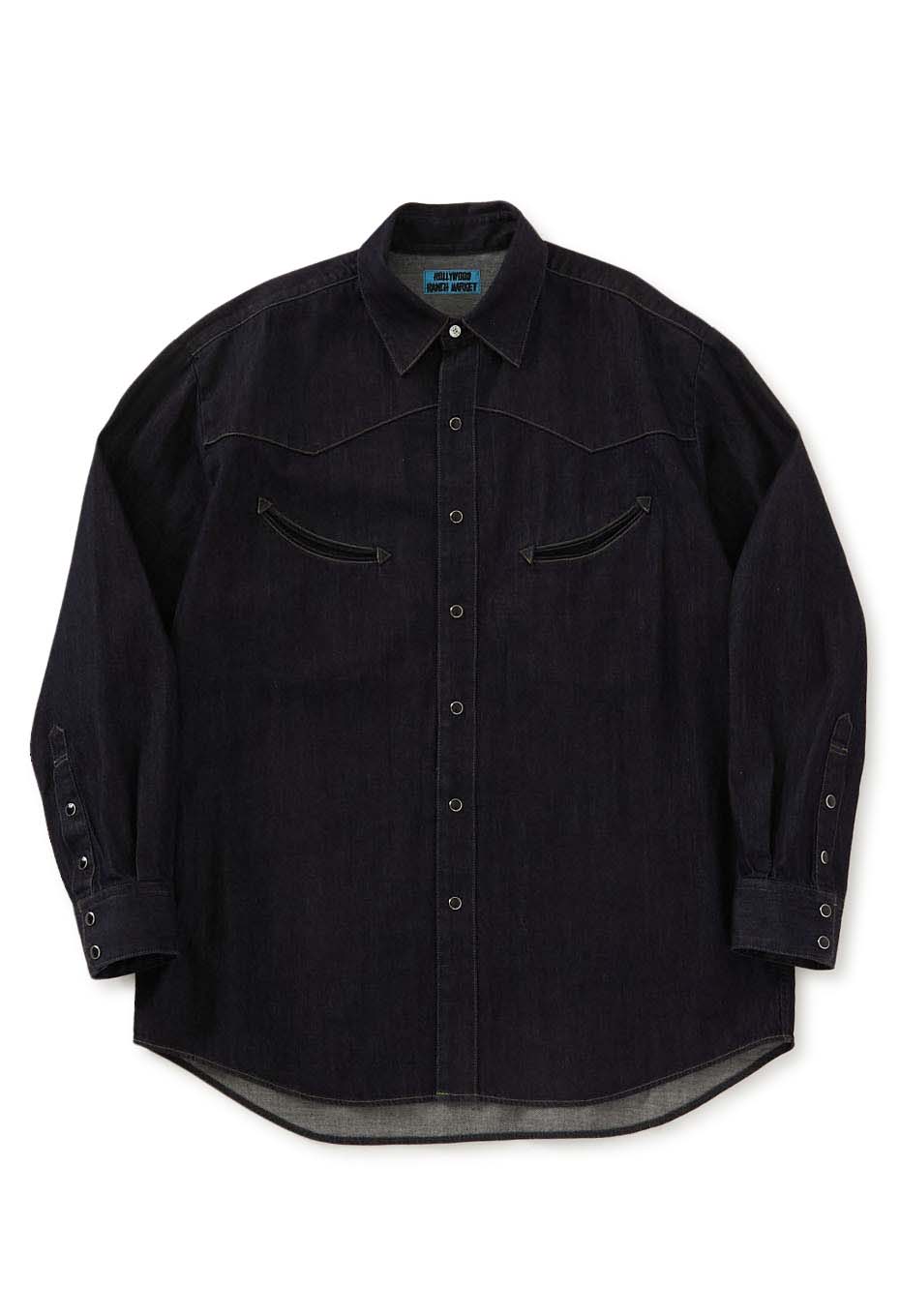 オーガニックデニム ウエスタンシャツ | HOLLYWOOD RANCH MARKET